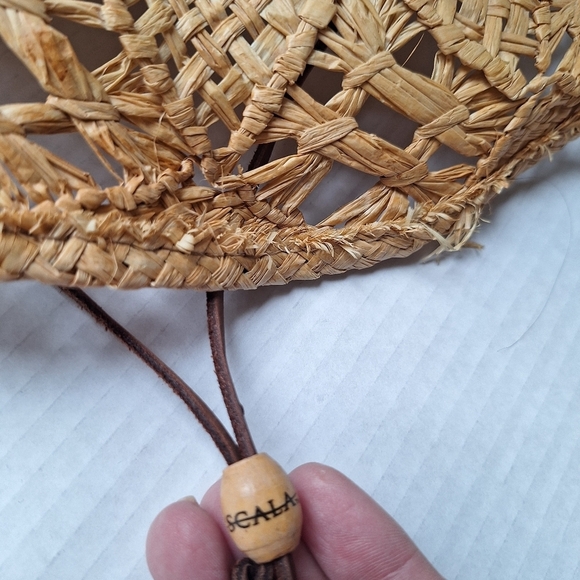 Scala Natural Fiber Western Style Cowboy Hat Unisex Concert Festival One Size - Picture 6 of 7